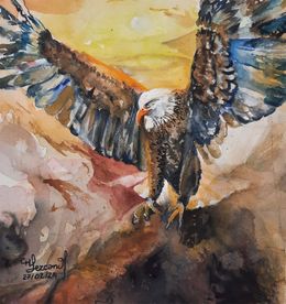 Painting, Poderío del águila, Carlos Hugo Lezcano