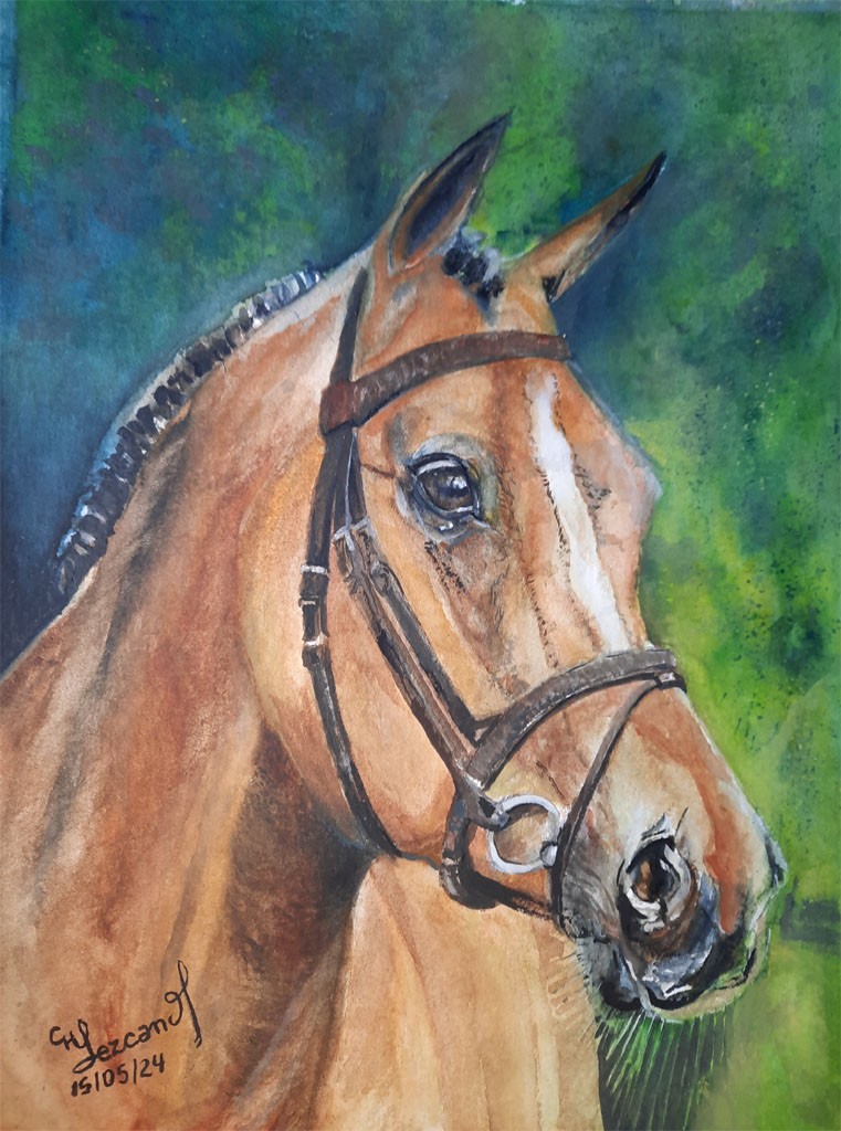 Carlos Hugo Lezcano, Retrato de caballo Carlos Hugo Lezcano, Retrato de caballo