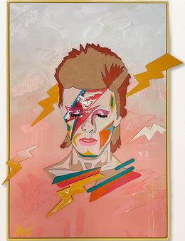 Peinture, David Bowie, Mush Lazar