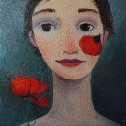 Painting, Kiss, Galya Popova