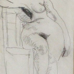Zeichnungen, Nu à la chaise, Albert Marquet