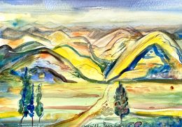Zeichnungen, The Mountains Kissed By The Sun, Kirill Postovit