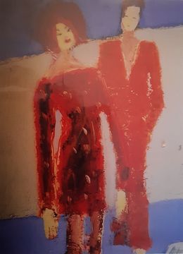 Gemälde, Taylor Swift's Fans in Red, Joanna Glazer