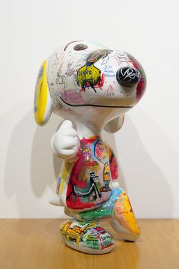 Escultura, Snoopy - Basquiat Style - serie 2, Peppone