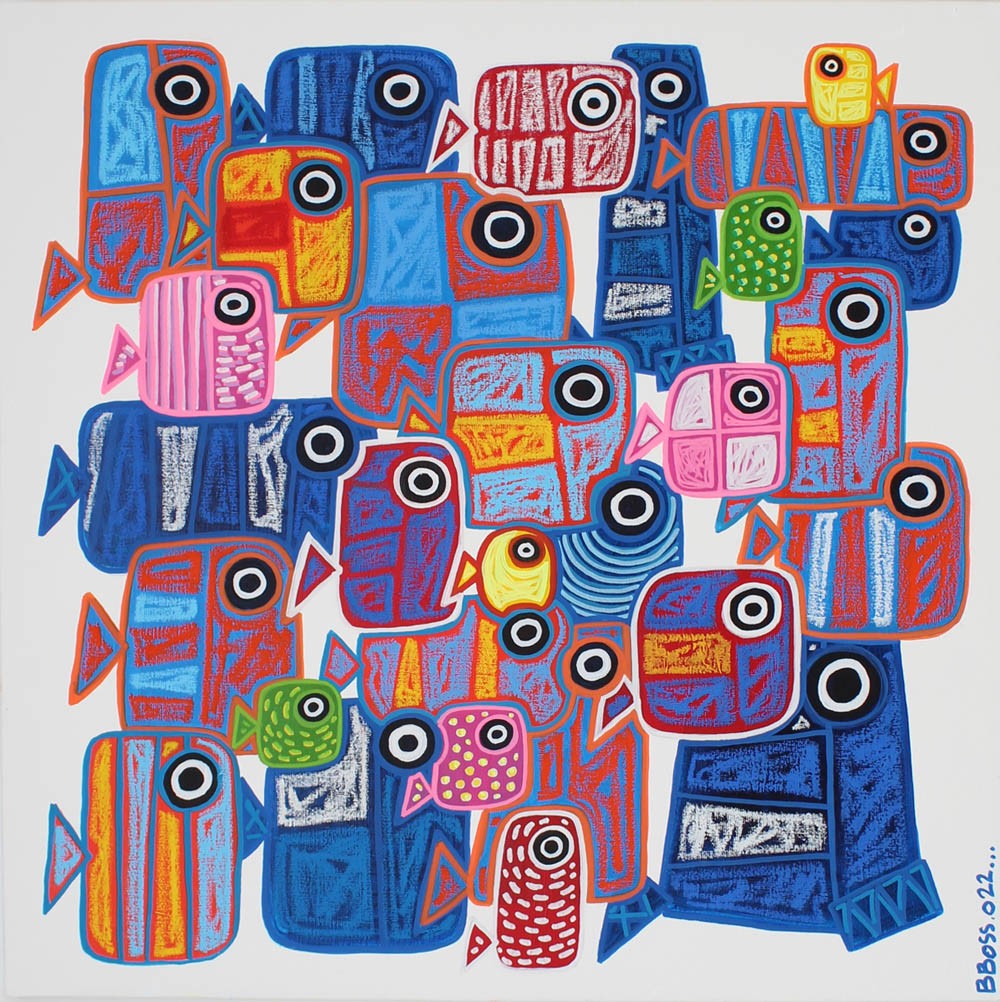 David Jehan (B.boss), Banc de poissons #11 David Jehan (B.boss), Banc de poissons #11