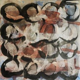 Painting, Coffee X 16, André Kalunga Peters