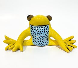 Sculpture, Happy Frog, Viktor Zuk