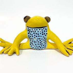 Sculpture, Happy Frog, Viktor Zuk