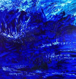 Gemälde, Forêt  bleue de Klein, Cléa-Chantal Léandri
