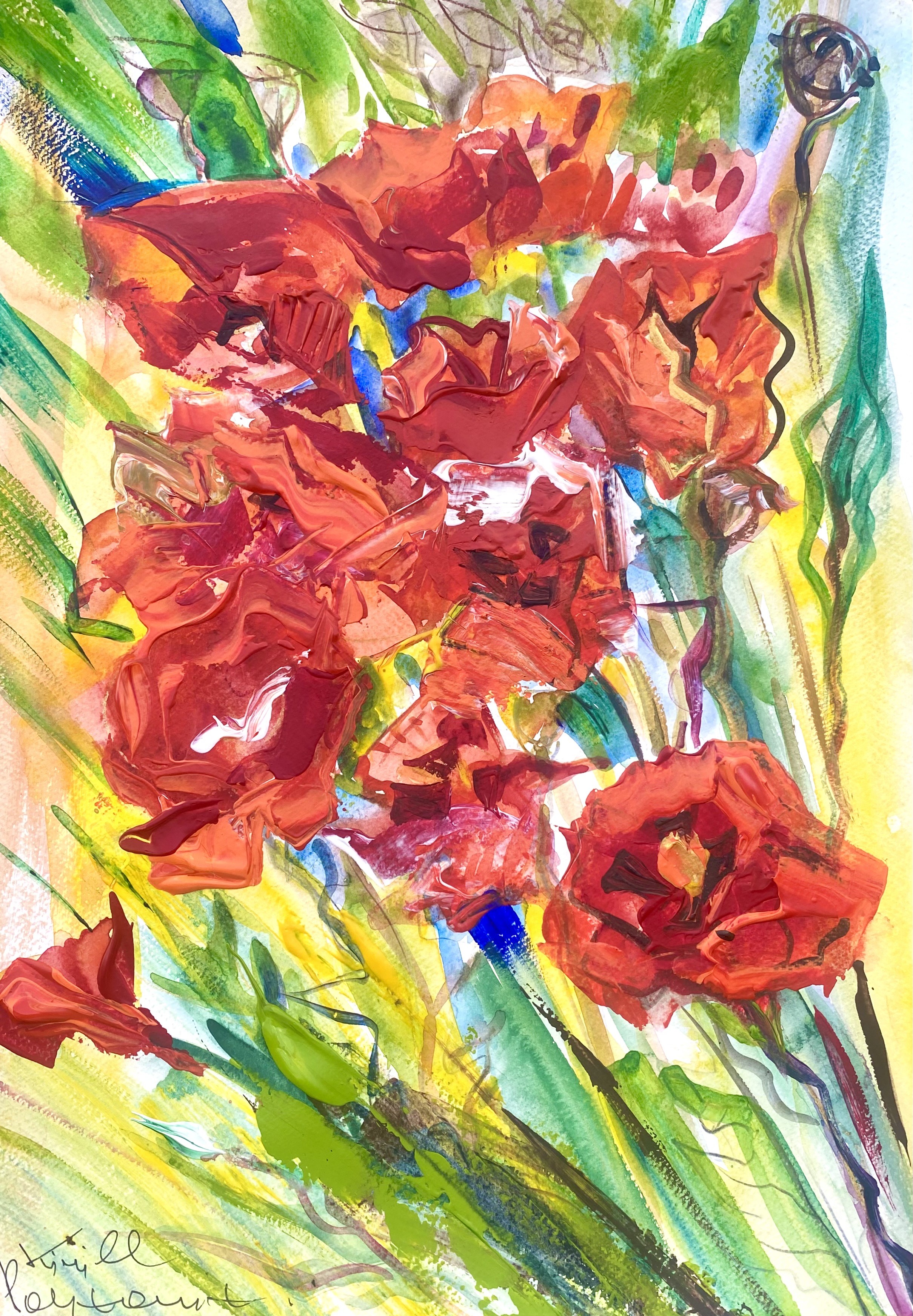 Kirill Postovit, The Dancing Poppies Kirill Postovit, The Dancing Poppies