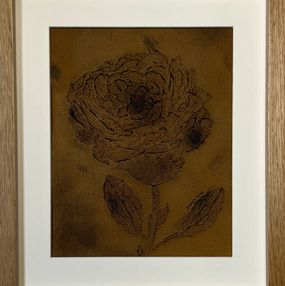 Painting, Bronze rose, Irena Tone