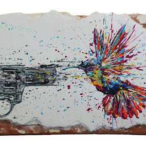 Painting, L'oiseau au pistolet, Flow