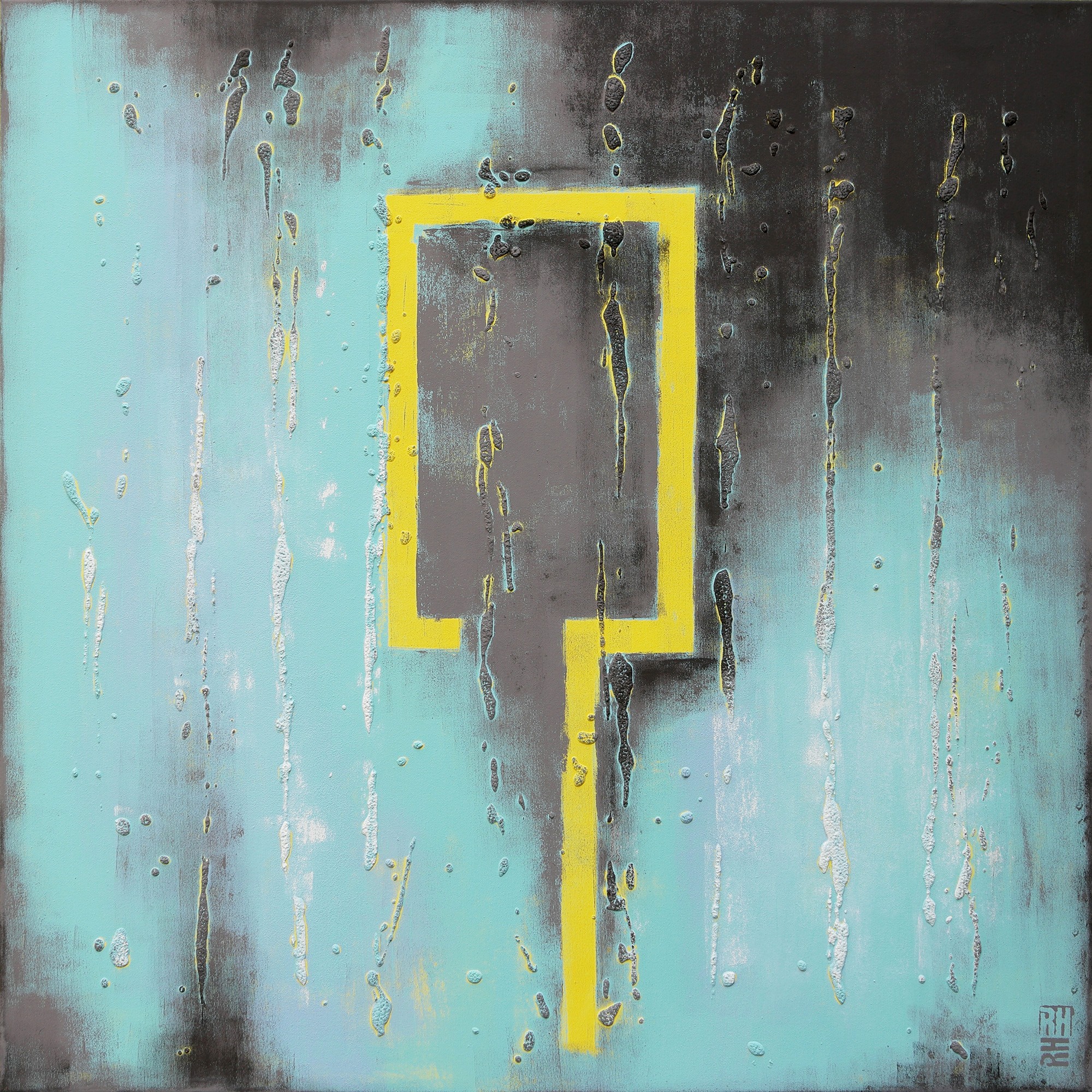 Ronald Hunter, Yellow city Square Ronald Hunter, Yellow city Square