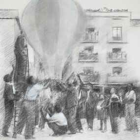 Gemälde, Globus plaça mercadal, Miquel Wert