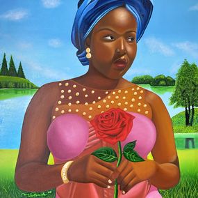 Gemälde, My Rose Is Yours Alone, Tolulope Adigbo