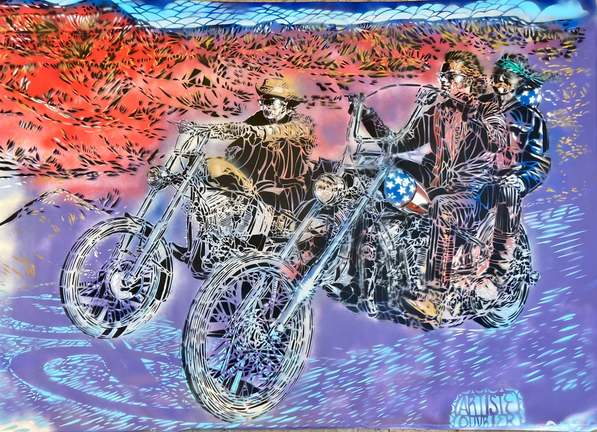 Artiste Ouvrier, Road 66 Artiste Ouvrier, Road 66