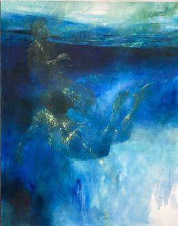 Peinture, Ocean Figures, Bill Bate