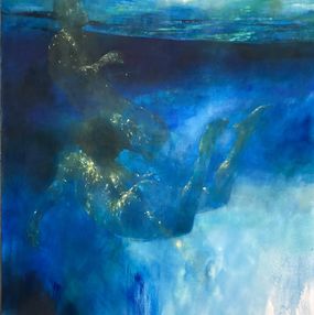 Peinture, Ocean Figures, Bill Bate