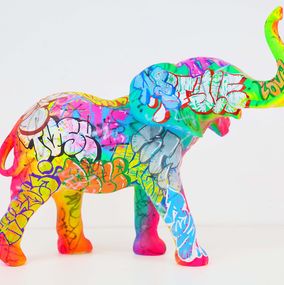 Escultura, Wild Elephant, Vincent Bardou