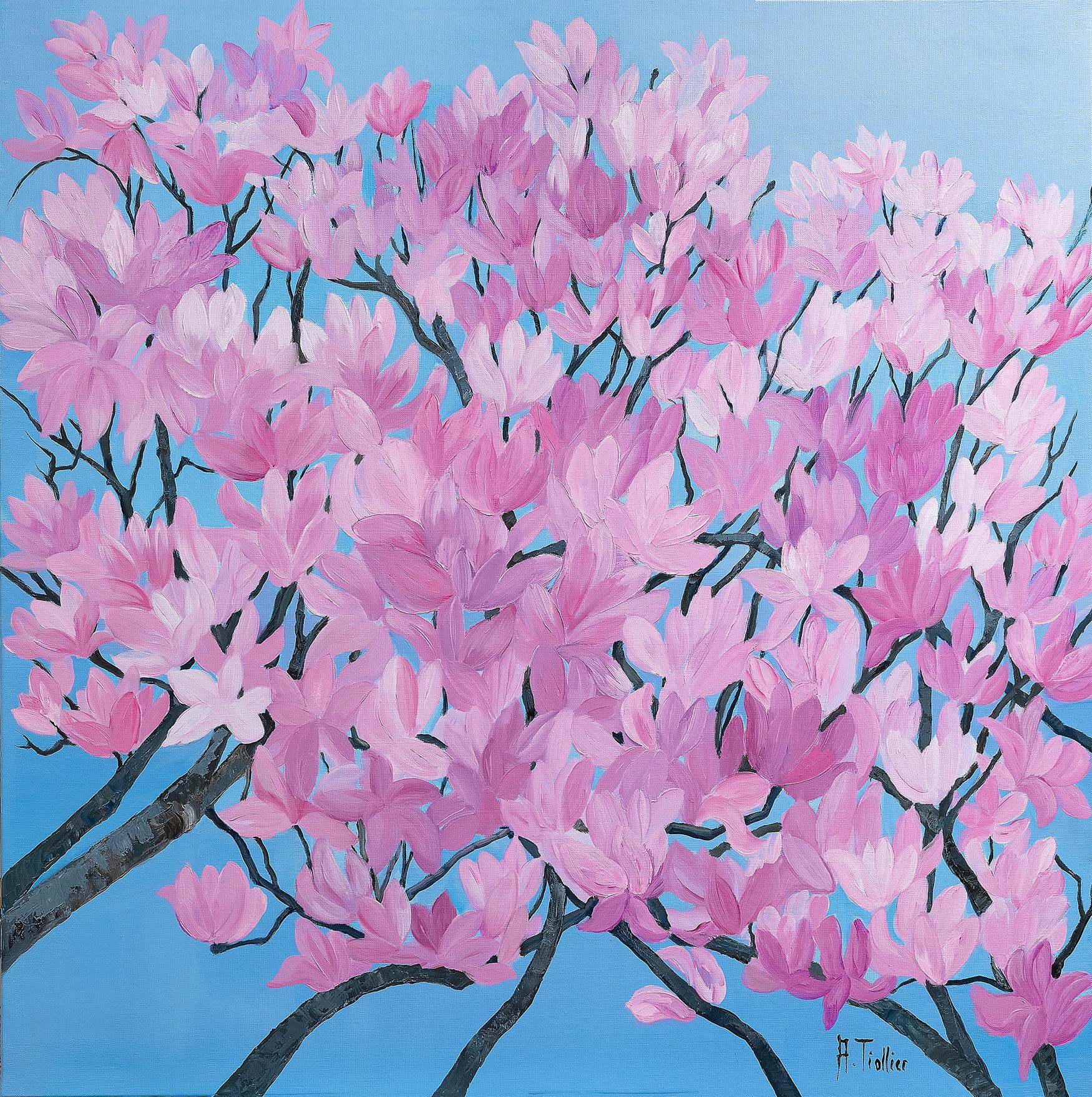 Agnès Tiollier, Comme un printemps III Agnès Tiollier, Comme un printemps III