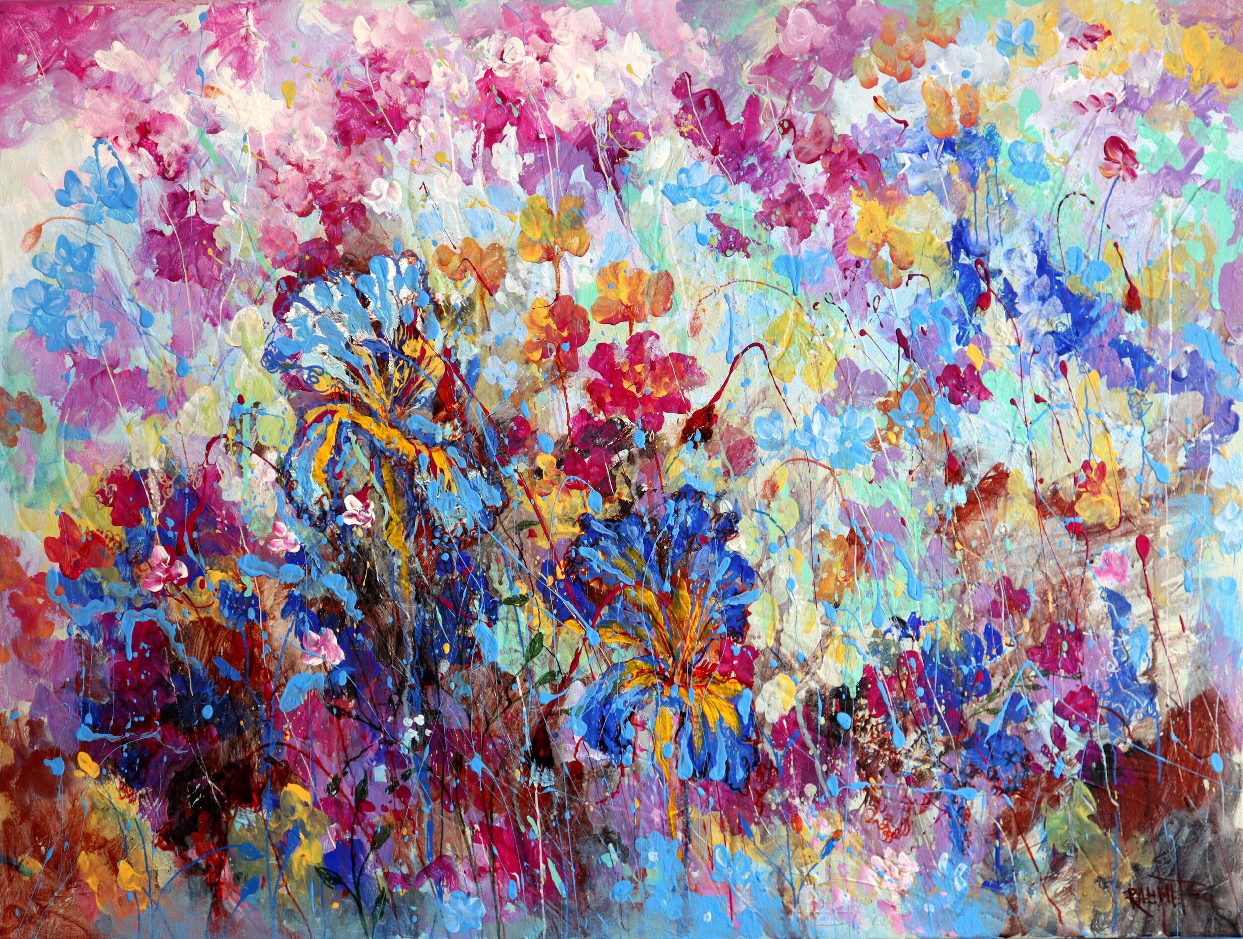 Rakhmet Redzhepov (Ramzi), Blue Irises Rakhmet Redzhepov (Ramzi), Blue Irises