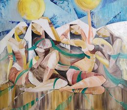 Painting, Dance of Light, Arevik Gasparyan