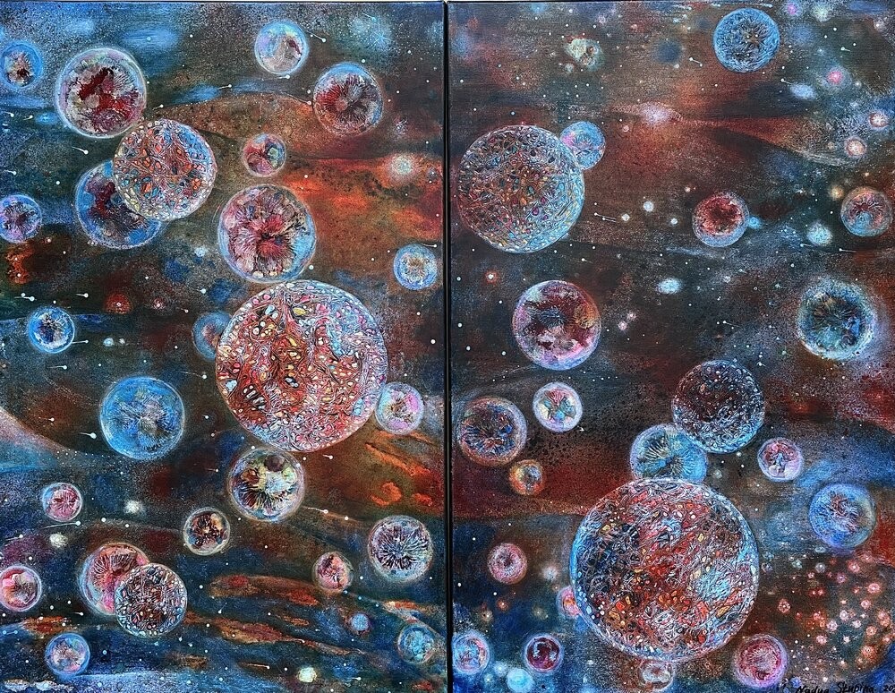 Nadezda Stupina, Micro&Macro. Parade of planets. Nadezda Stupina, Micro&Macro. Parade of planets.