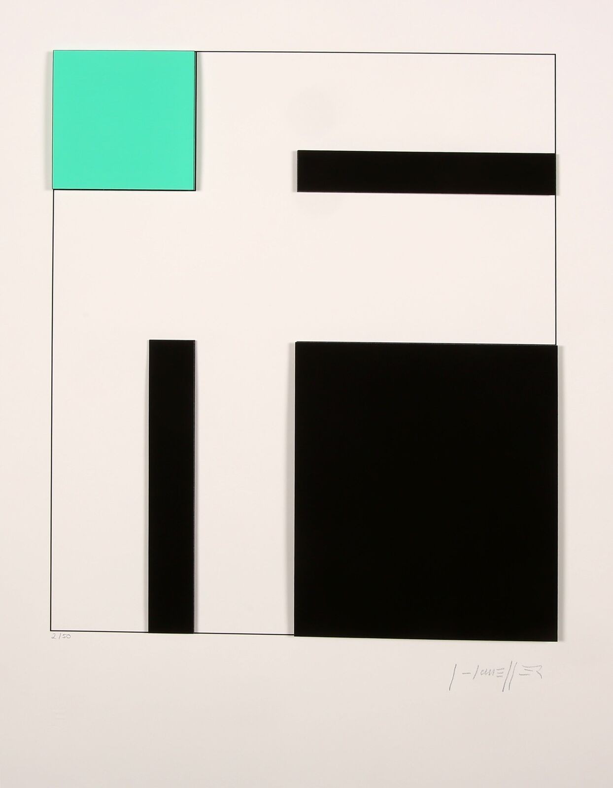 Gottfried Honegger, Composition Géométrique en 3D Gottfried Honegger, Composition Géométrique en 3D