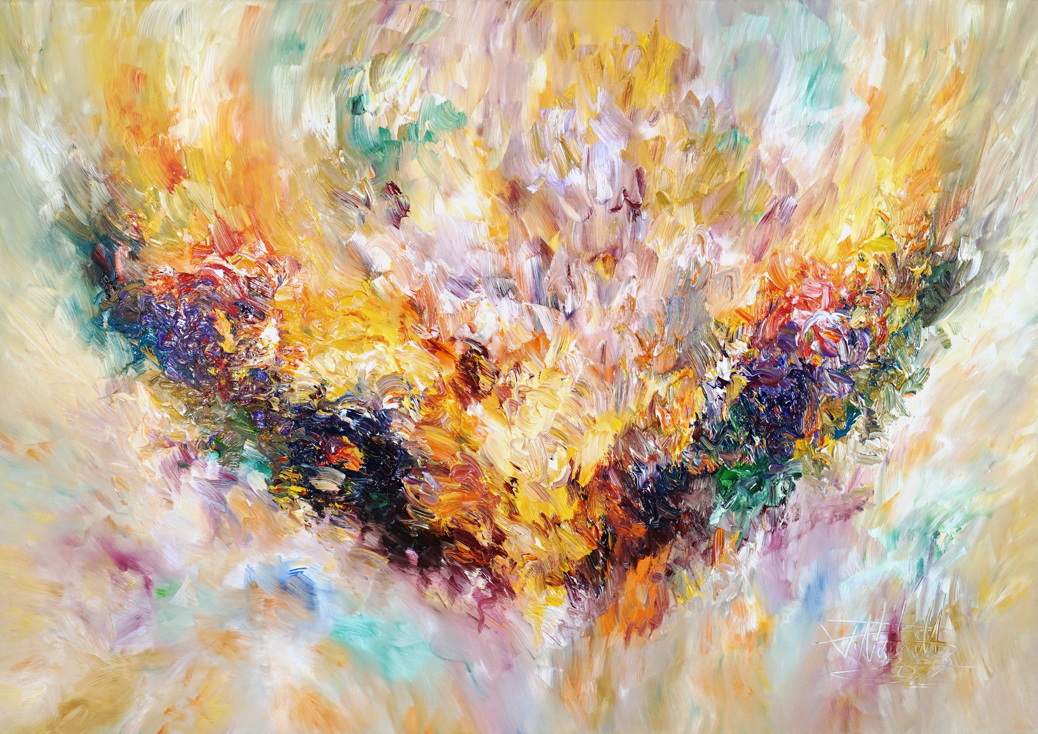 Peter Nottrott, Positive Energy M 1 / Oil Peter Nottrott, Positive Energy M 1 / Oil