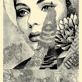 Édition, One earth (silver), Shepard Fairey (Obey)