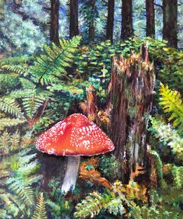 Gemälde, Forest Magic, Emily Mae