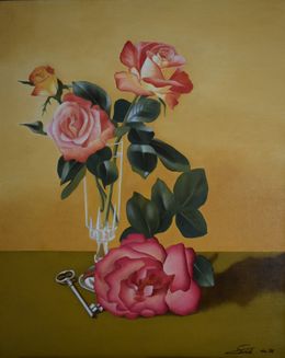 Gemälde, La clef de mon atelier, Farid Saâdi