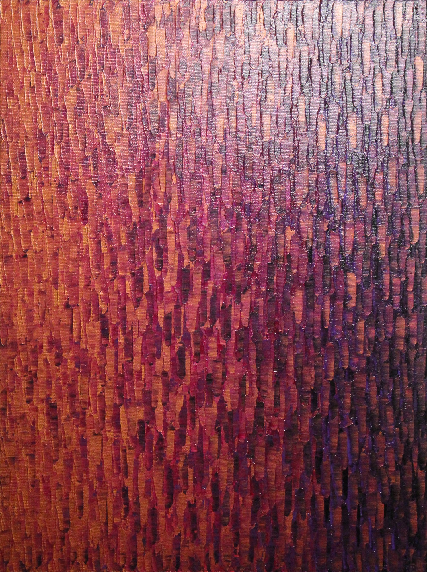 Jonathan Pradillon, Fondu couleur cuivre magenta violet Jonathan Pradillon, Fondu couleur cuivre magenta violet