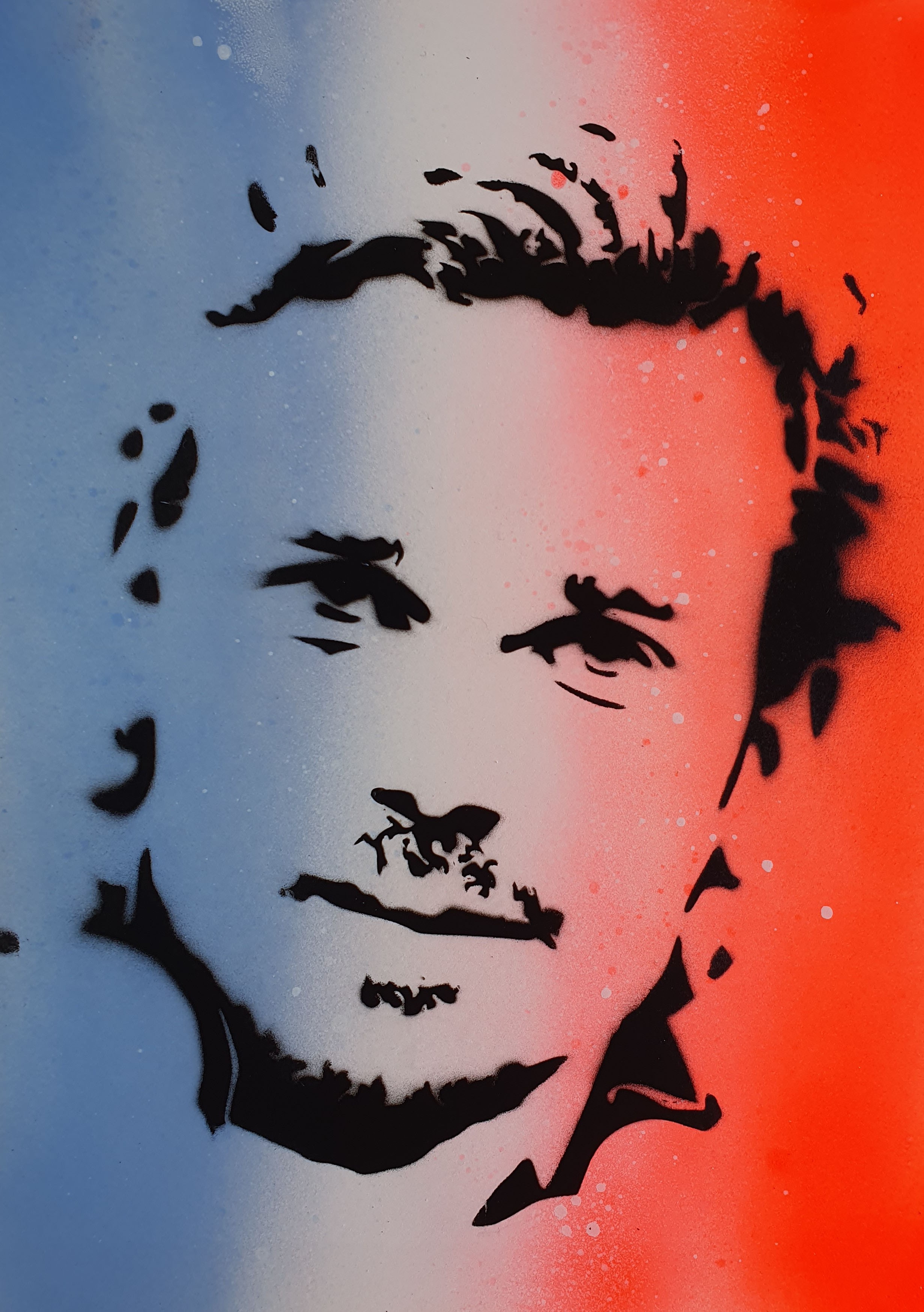 Spaco, Antoine Griezmann pochoir Spaco, Antoine Griezmann pochoir