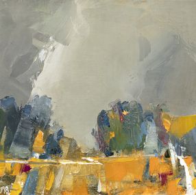 Peinture, Orage d'automne - Paysage et couleurs, Didier Caudron