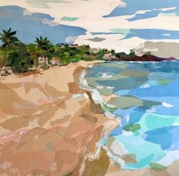 Painting, Playa Flamingo, Leticia Gonzalez