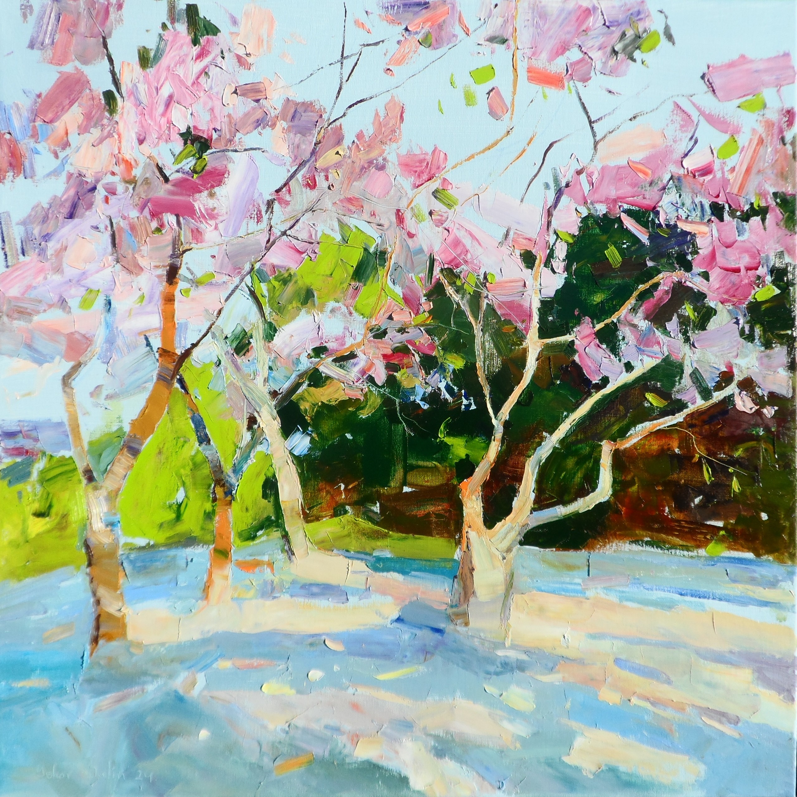 Yehor Dulin, Spring garden Yehor Dulin, Spring garden
