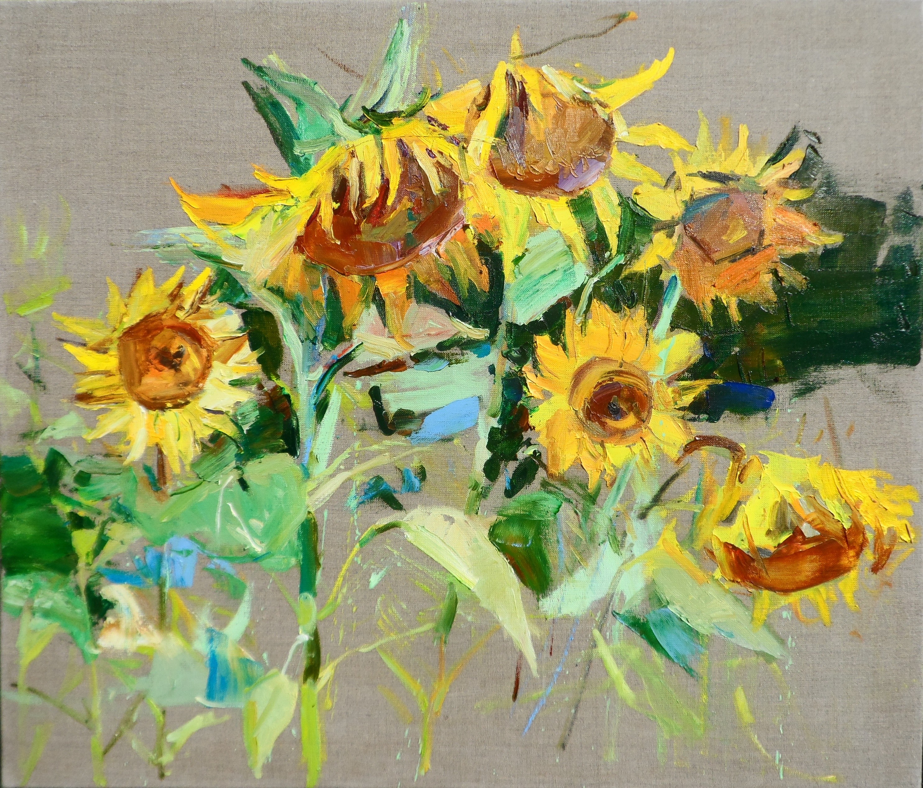 Yehor Dulin, Sunflowers Yehor Dulin, Sunflowers