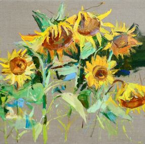 Painting, Sunflowers, Yehor Dulin