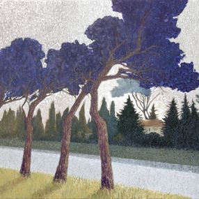 Painting, Canal de Jonction à Sallèles, Gaëtan de Séguin