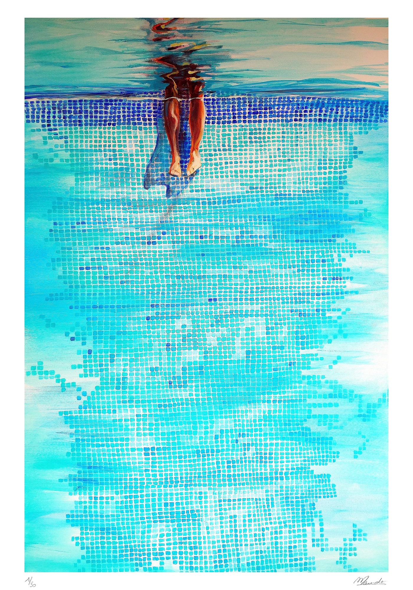 Maude Ovize, Jeux de jambes II Maude Ovize, Jeux de jambes II