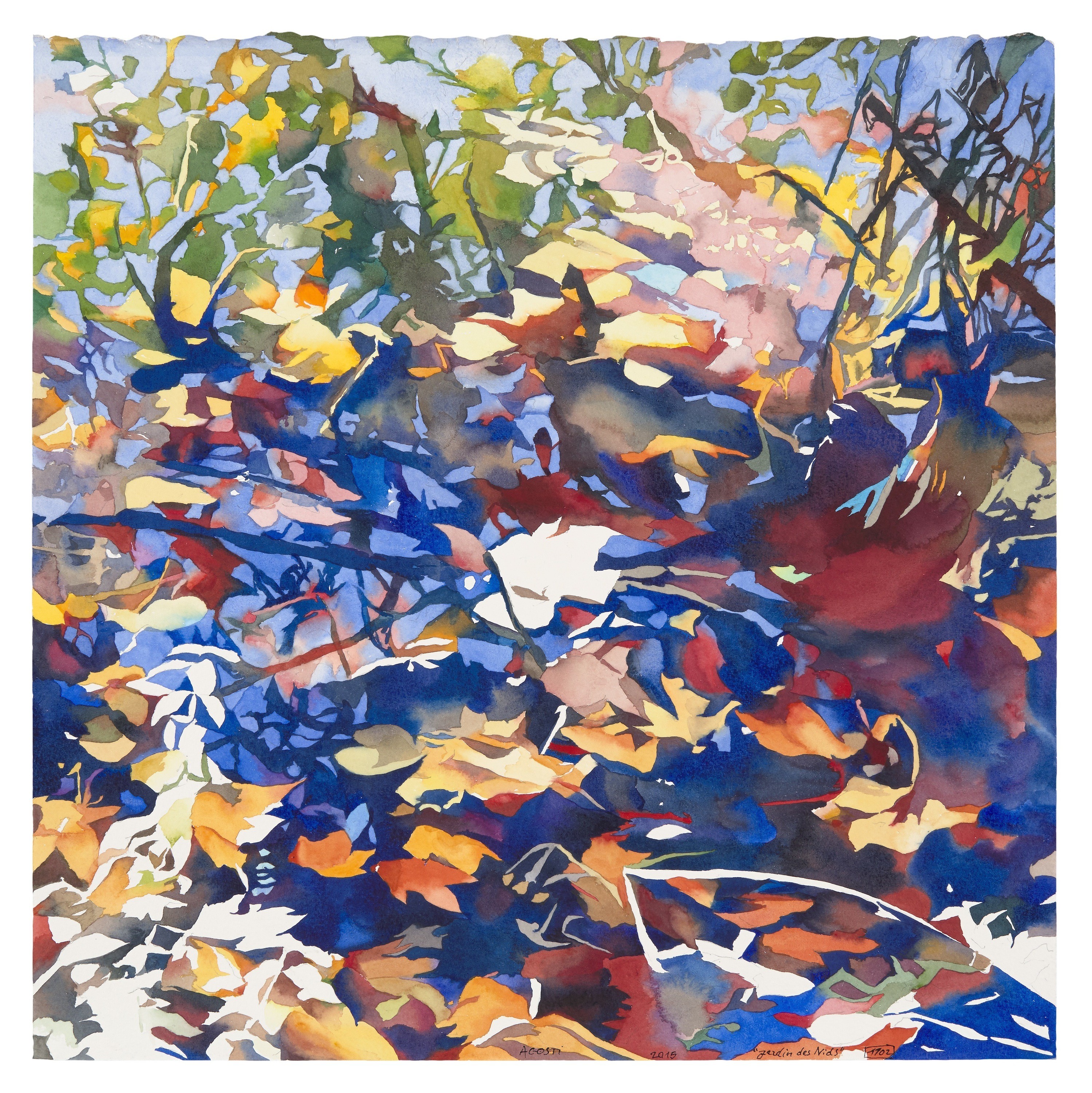 Jean-Paul Agosti, Jardin des nids Jean-Paul Agosti, Jardin des nids