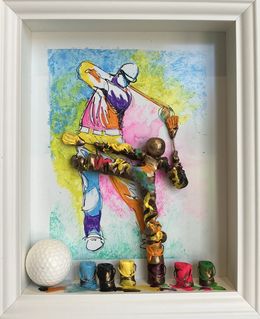 Pintura, Serie golf 1, Bernard Saint-Maxent