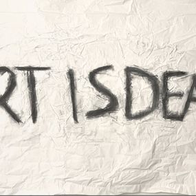 Gemälde, Art is dead, Léo Pansard
