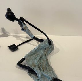 Sculpture, La liseuse couchée, Patricia Grangier