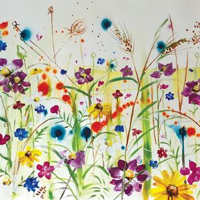 Peinture, Fiesta in the fields, Rachael Dalzell
