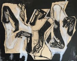 Peinture, Noires Échappées, Laurent Anastay-Ponsolle