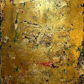 Peinture, Celestial Gilding, Léo Pansard