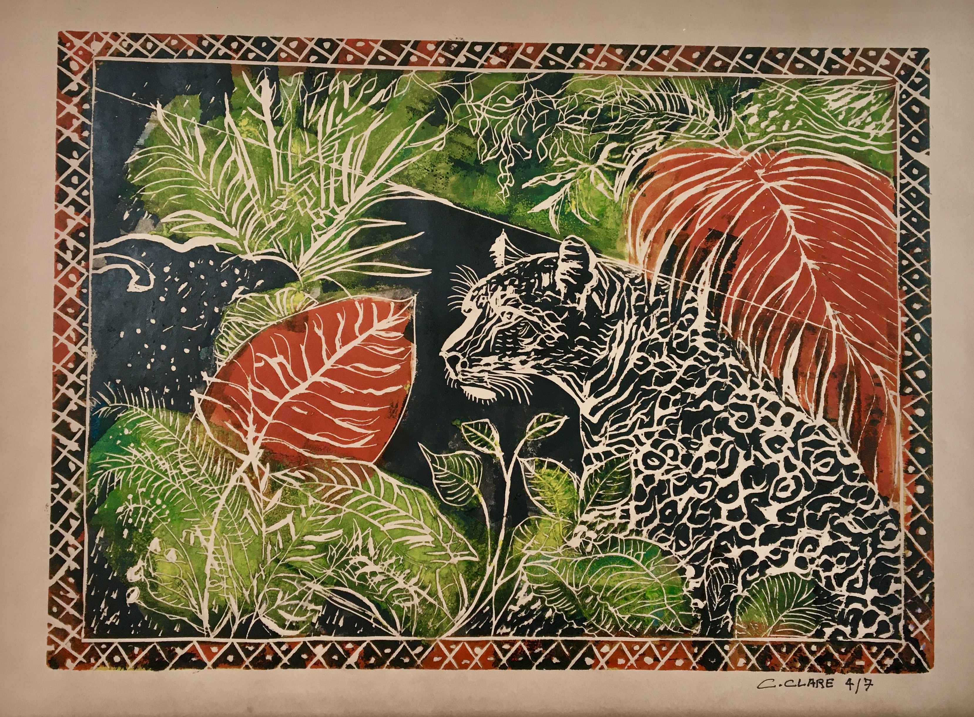 Catherine Clare, Jaguar du Costa Rica N° 4 Catherine Clare, Jaguar du Costa Rica N° 4