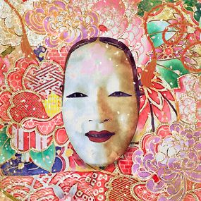 Peinture, Ethereal Elegance, Embracing Traditional Beauty II, Taira Akiko Hiraguri